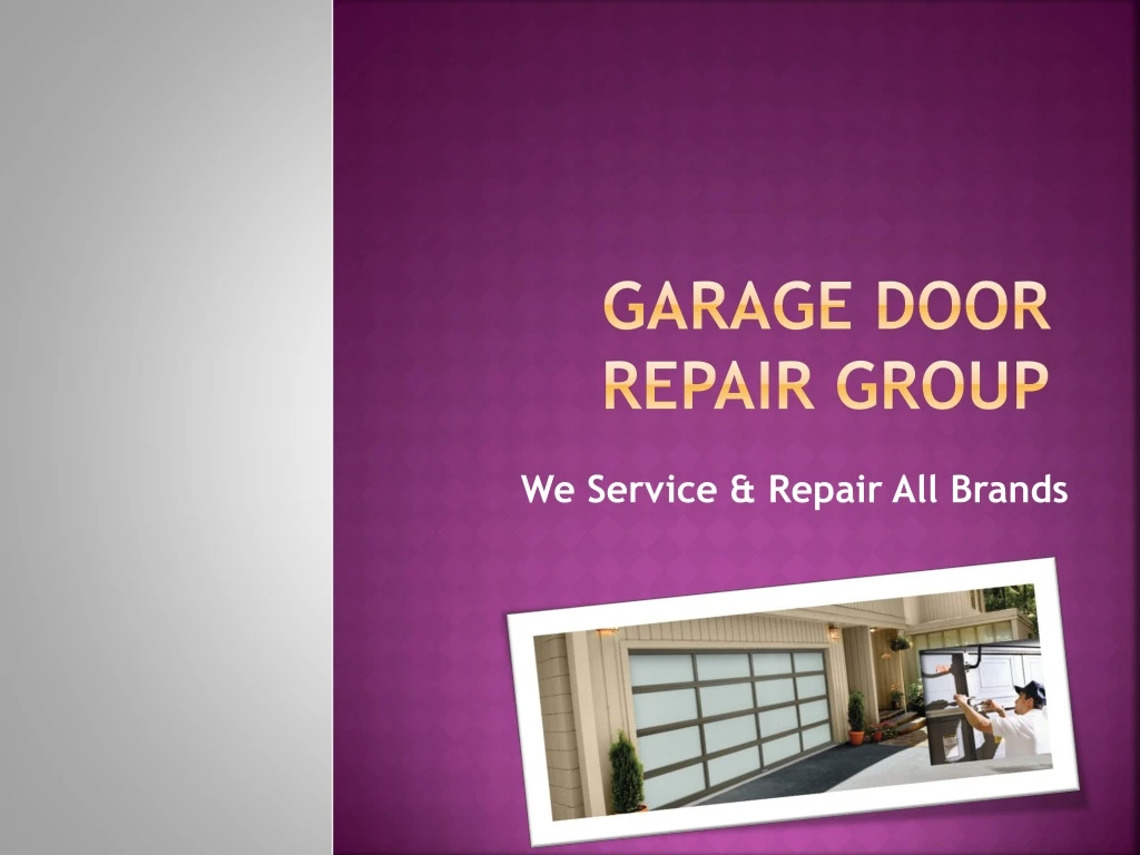 garage door repair group n.