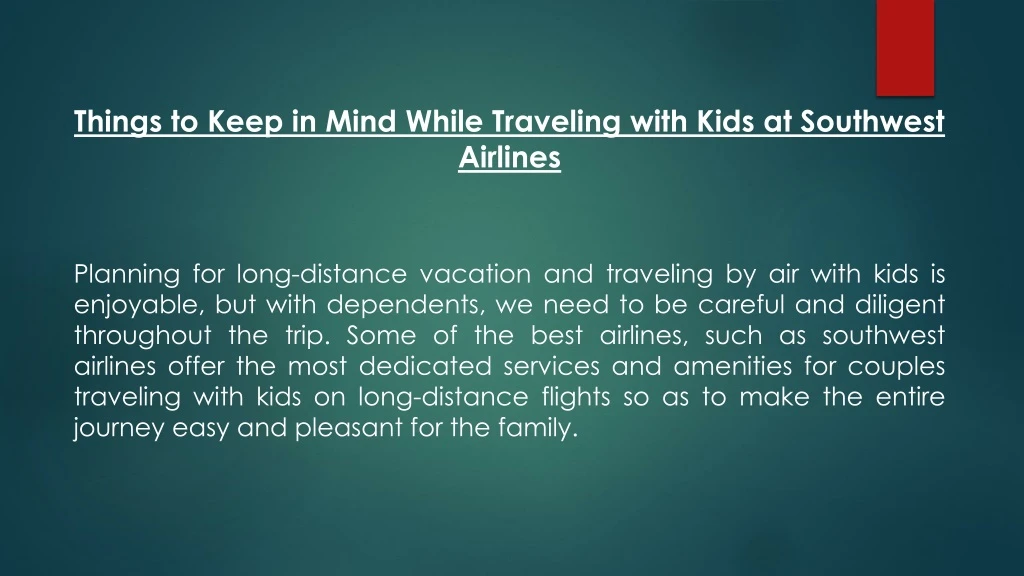 things to keep in mind while traveling with kids n.