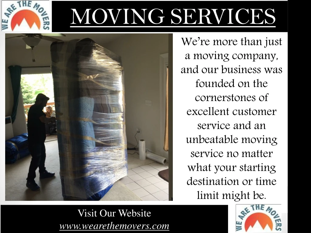 moving services n.