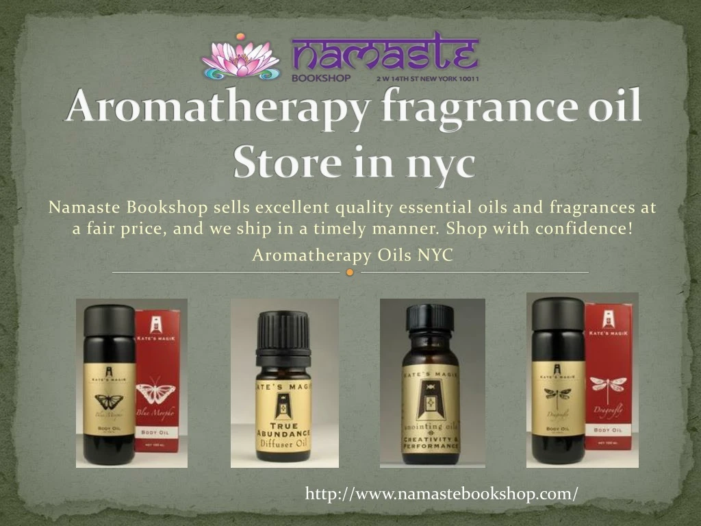 aromatherapy fragrance oil store in nyc n.