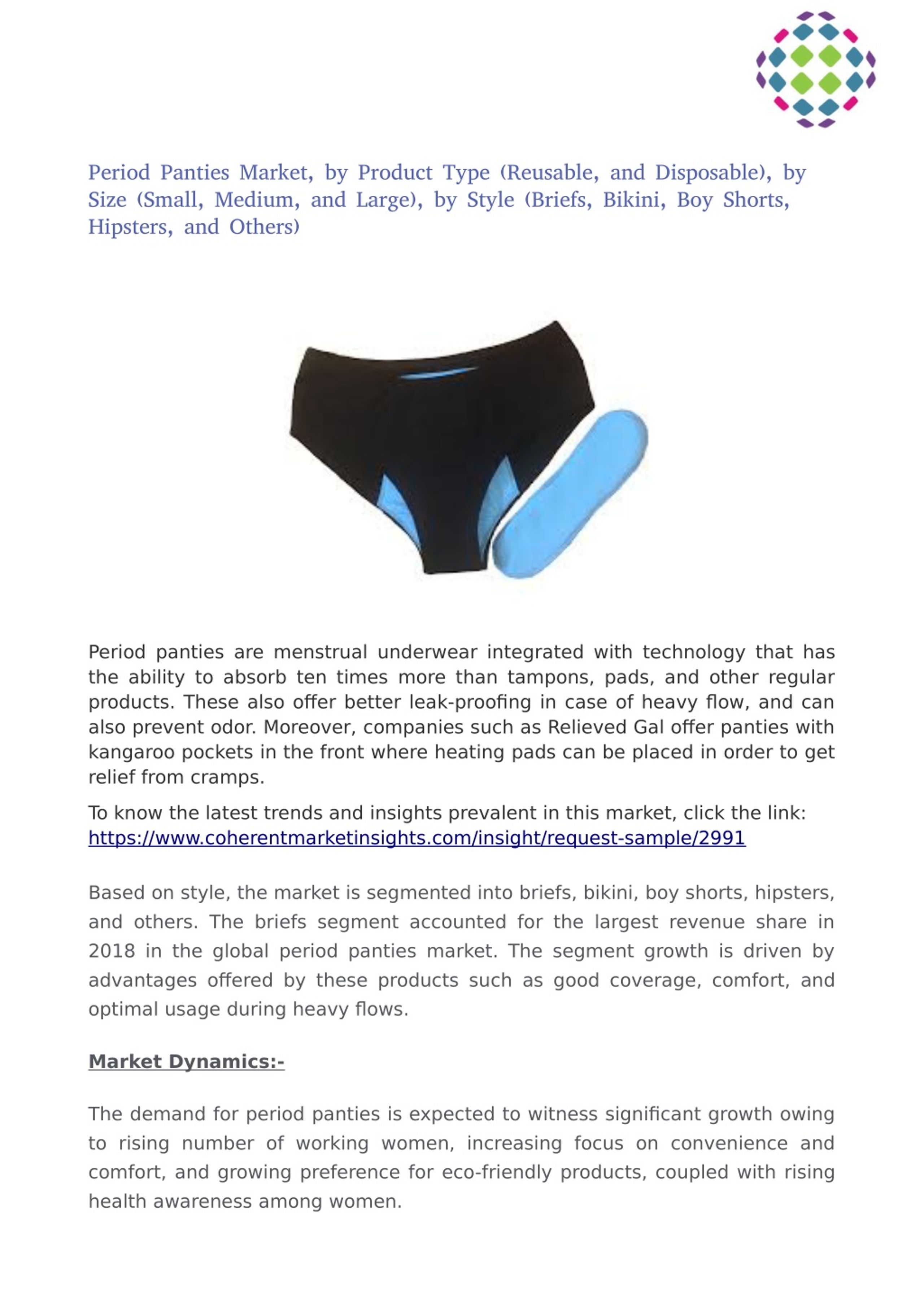 PPT - Period panties market PowerPoint Presentation, free download
