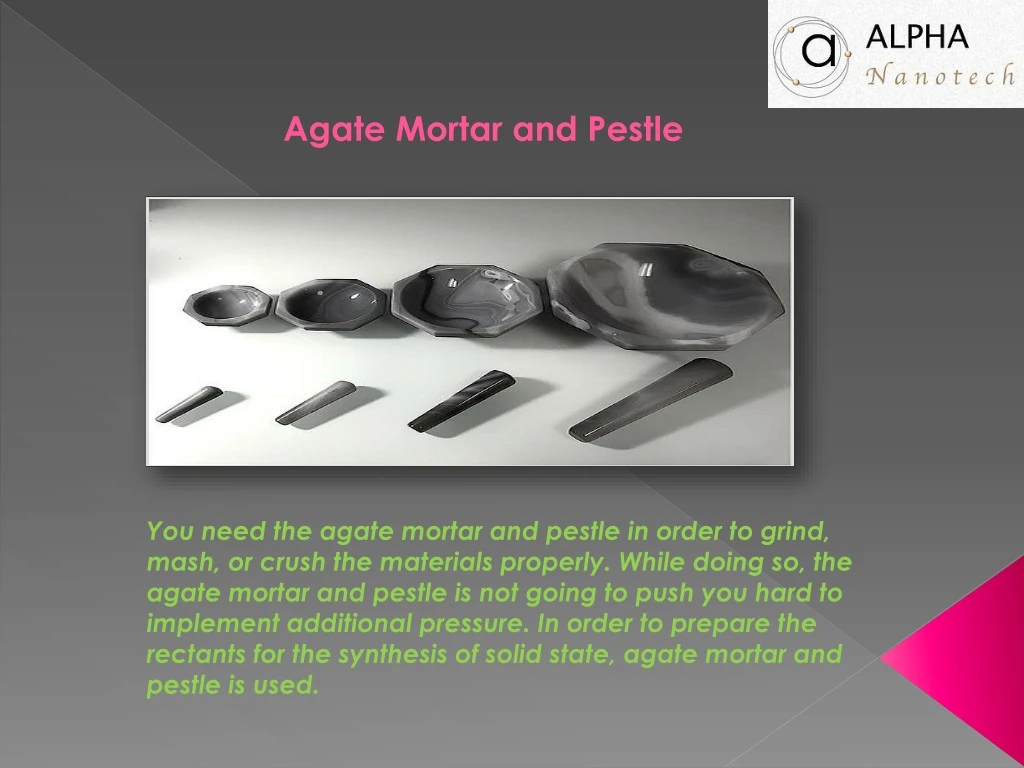 PPT Agate Mortar and Pestle PowerPoint Presentation, free download ID8492326