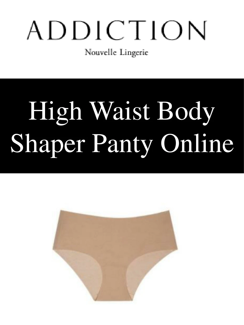 high waist body shaper panty online n.