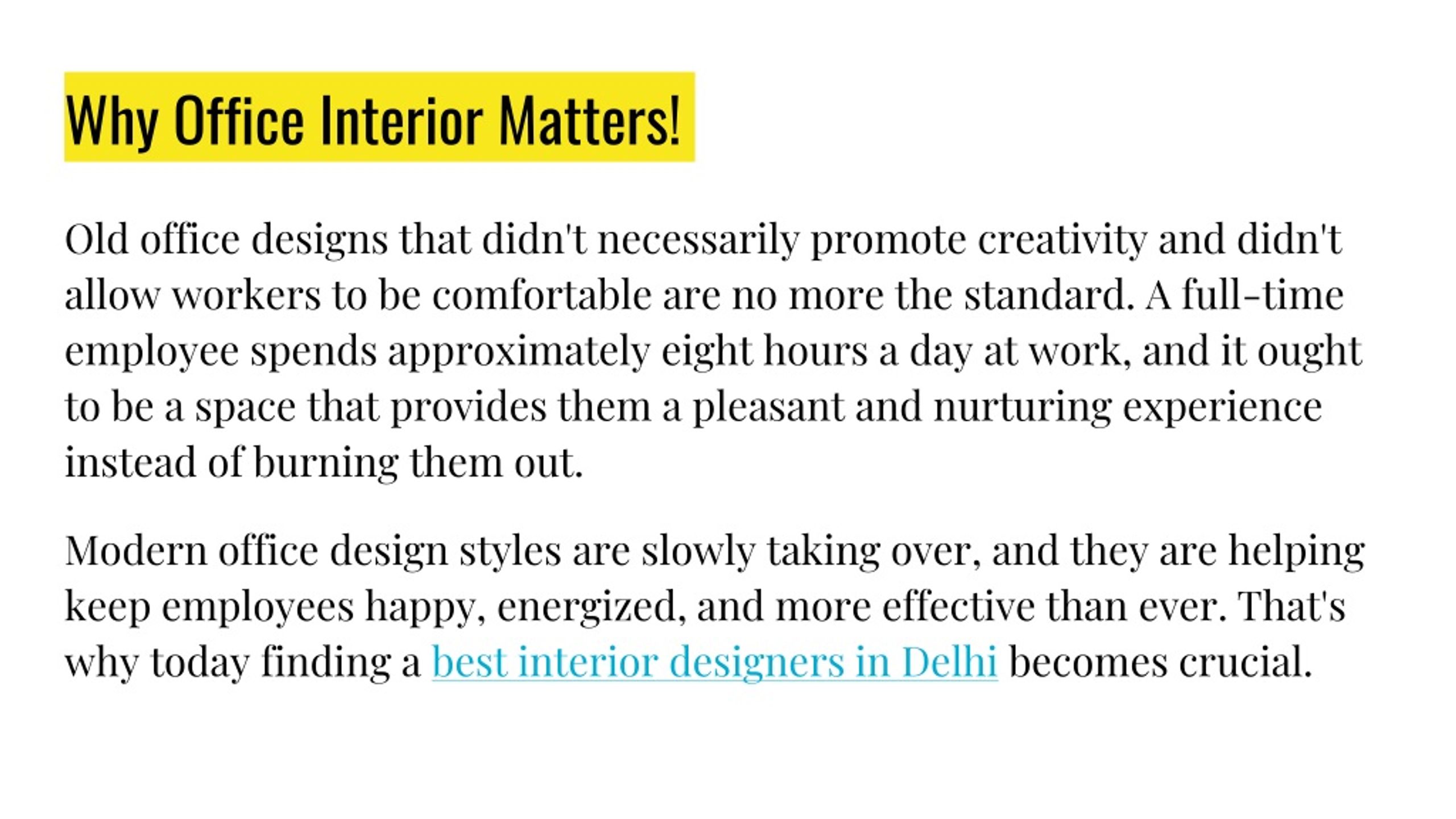 PPT - Best Office interior Design Trends For Corporates PowerPoint ...