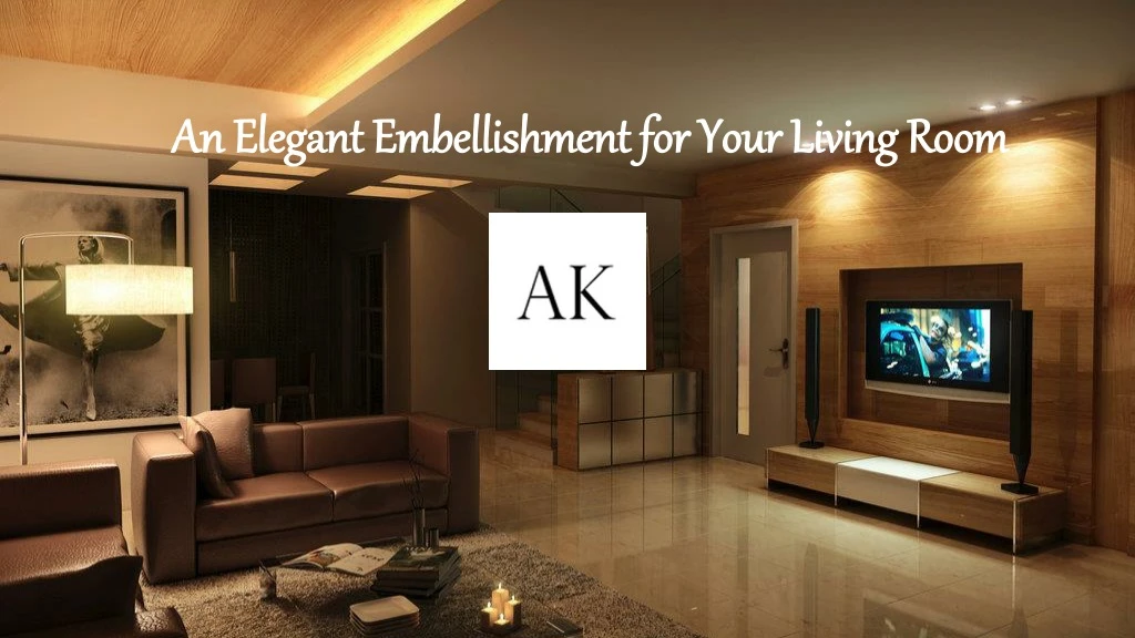 an elegant embellishment for your living room n.
