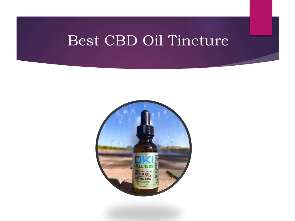 best cbd oil tincture n.