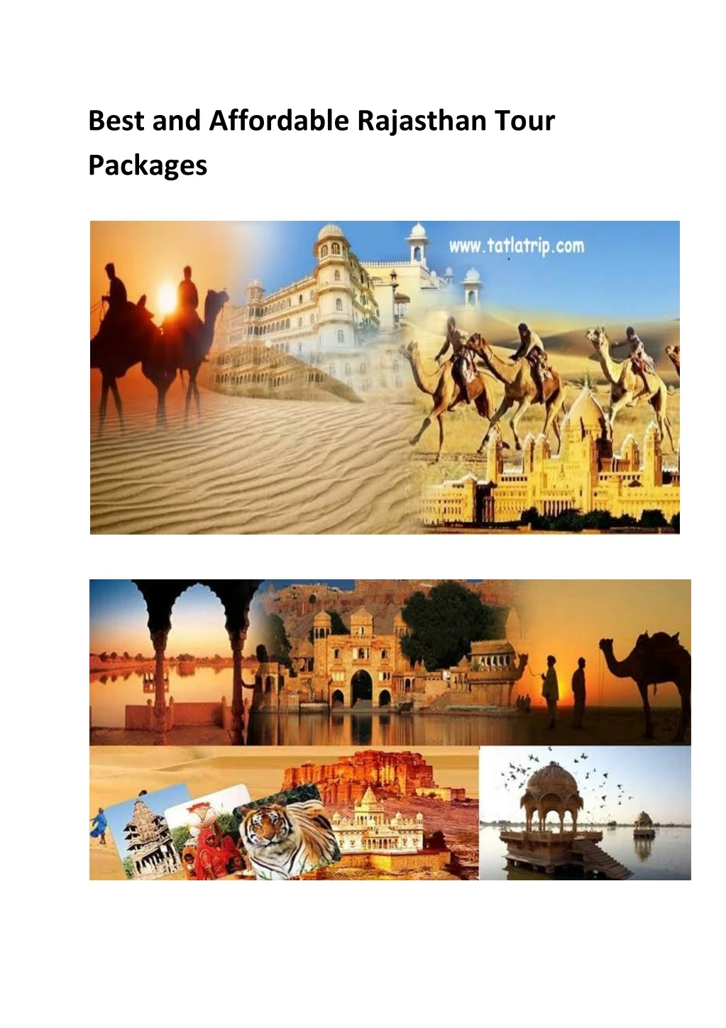 best and affordable rajasthan tour packages n.