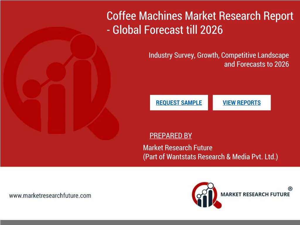 coffee machines market research report global n.