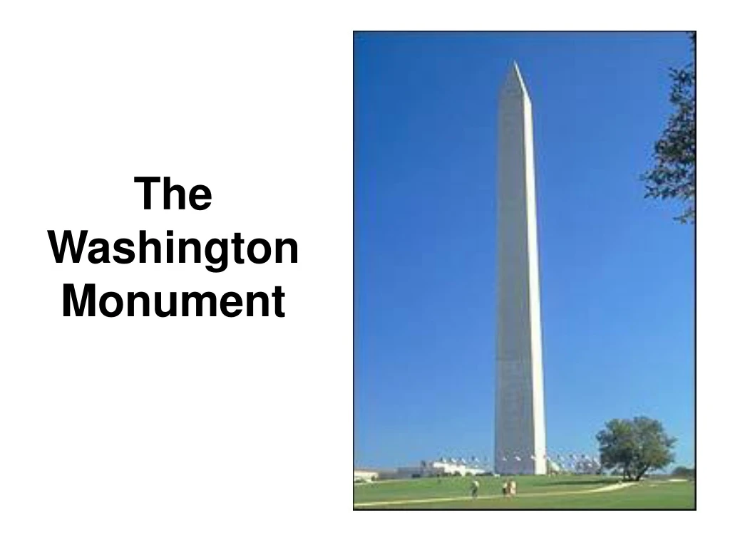 the washington monument n.