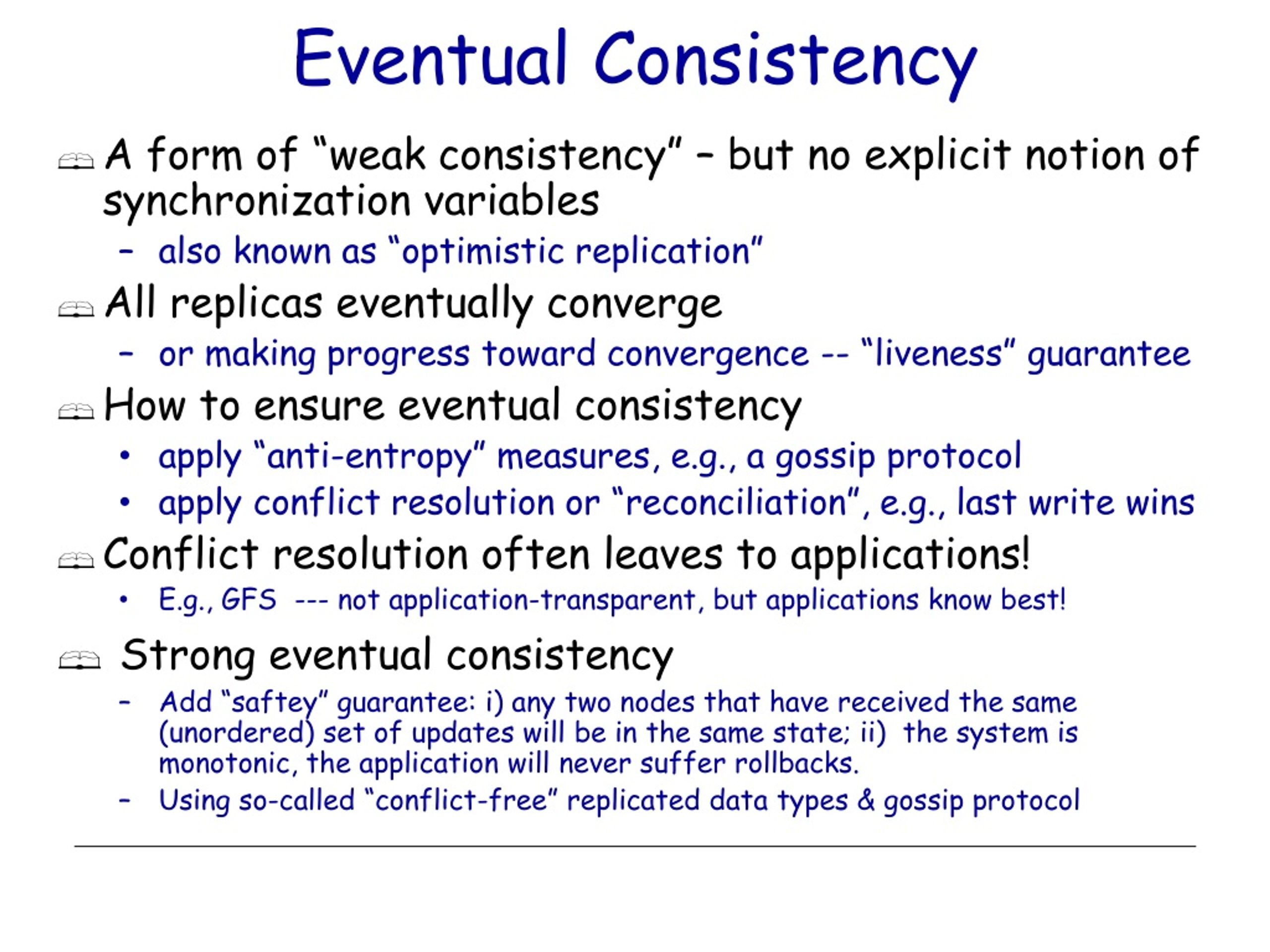Ppt Distributed Systems Consistency Models And Vector Clocks 