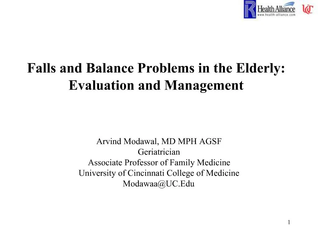 ppt-falls-and-balance-problems-in-the-elderly-evaluation-and