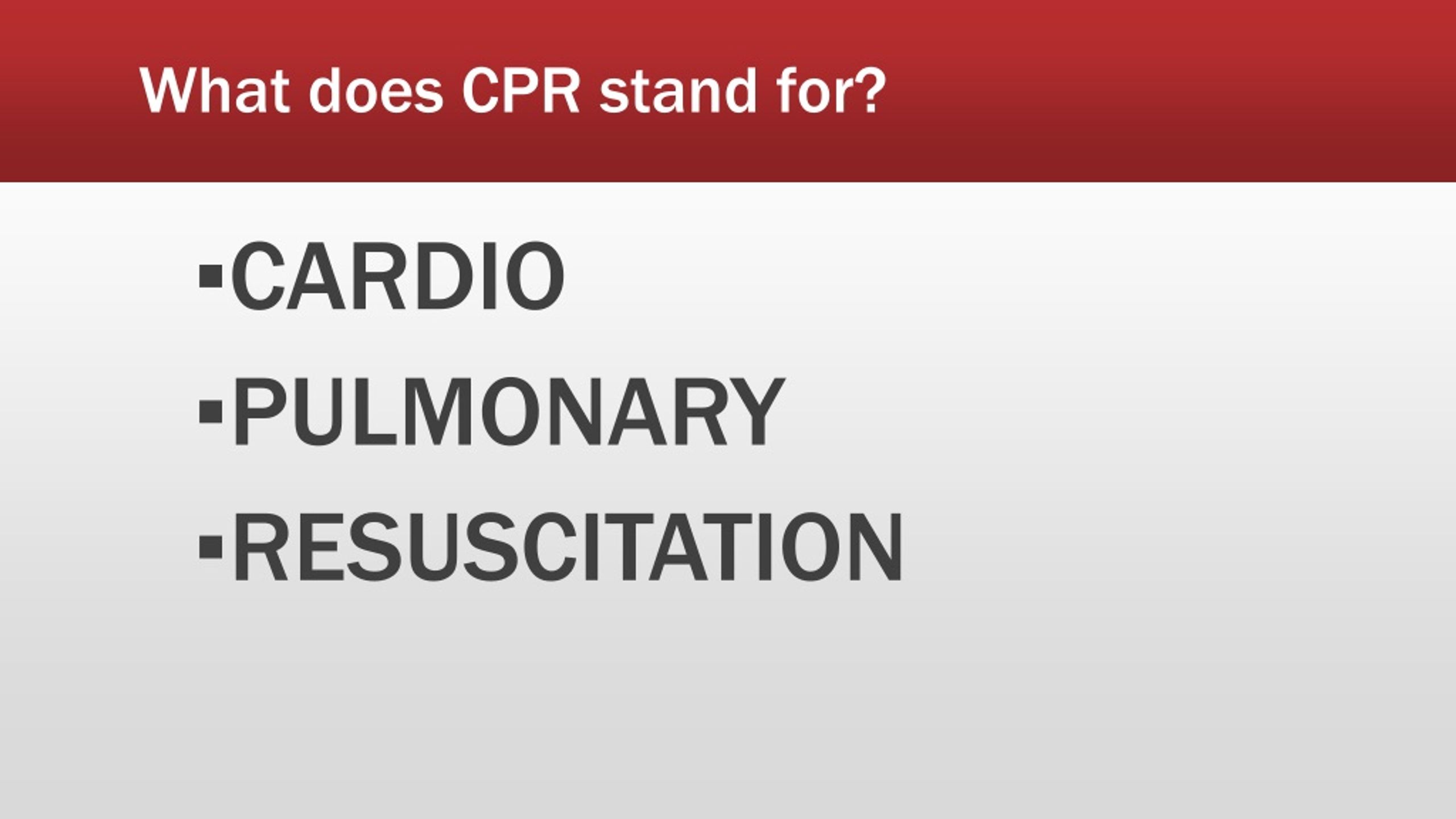 cab stands for in cpr