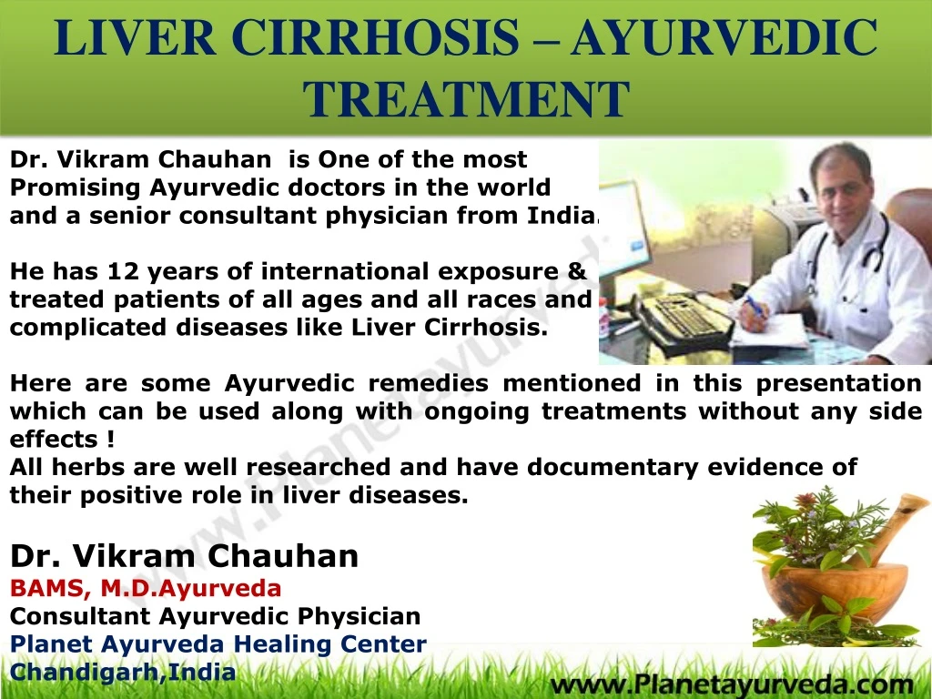 liver cirrhosis ayurvedic treatment n.