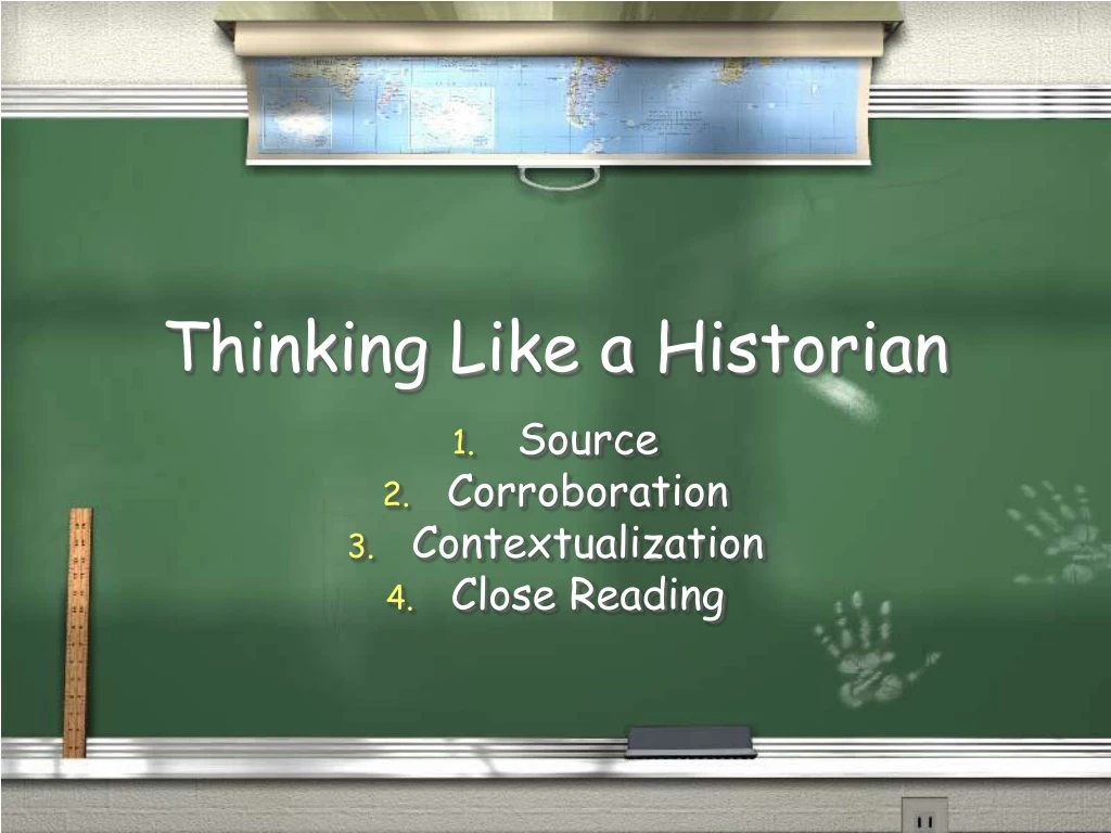 Ppt Thinking Like A Historian Powerpoint Presentation Free Download Id8541155 