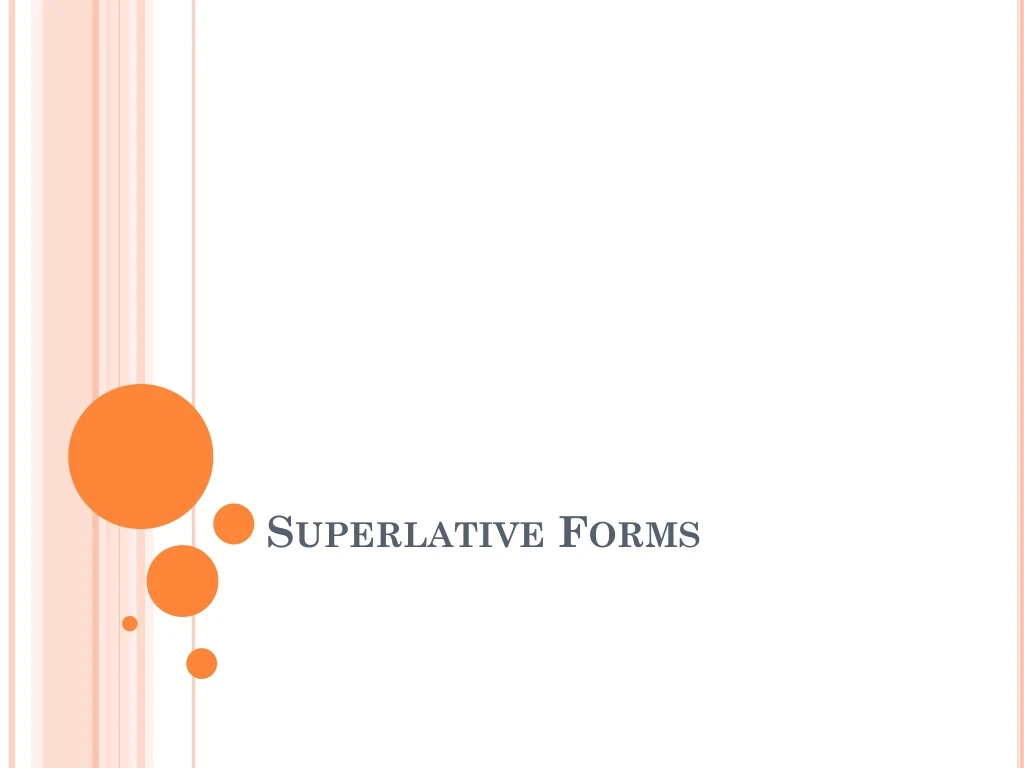 superlative forms n.