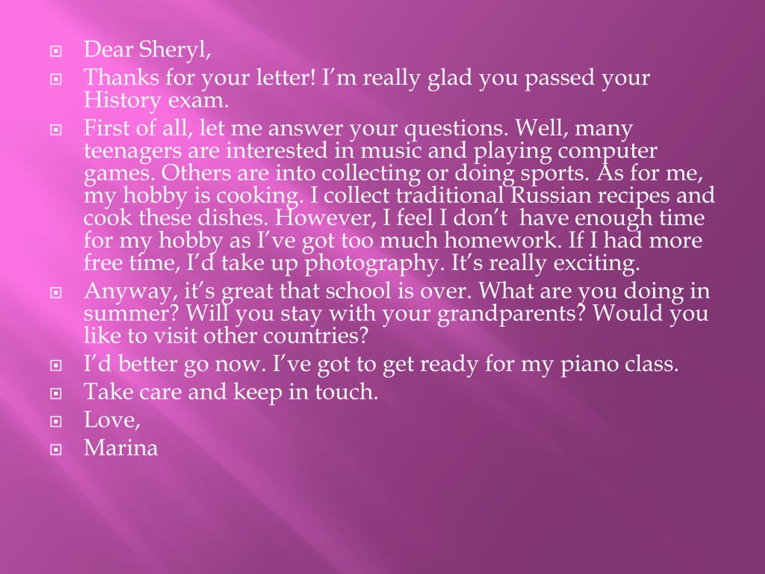 Dear ann thank you for your letter. Thank you for your Letter. Thanks for your Letter. Many thanks for your Letter. Thank you for your Letter i want to answer your questions 3 класс.