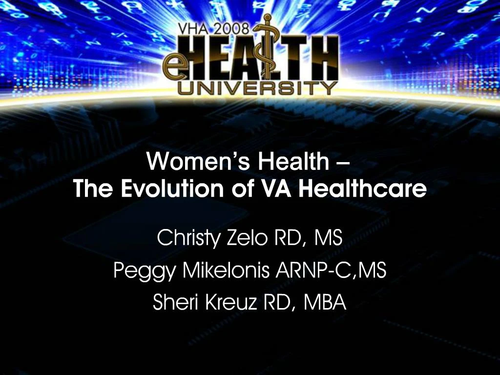 PPT Women s Health The Evolution of VA Healthcare PowerPoint