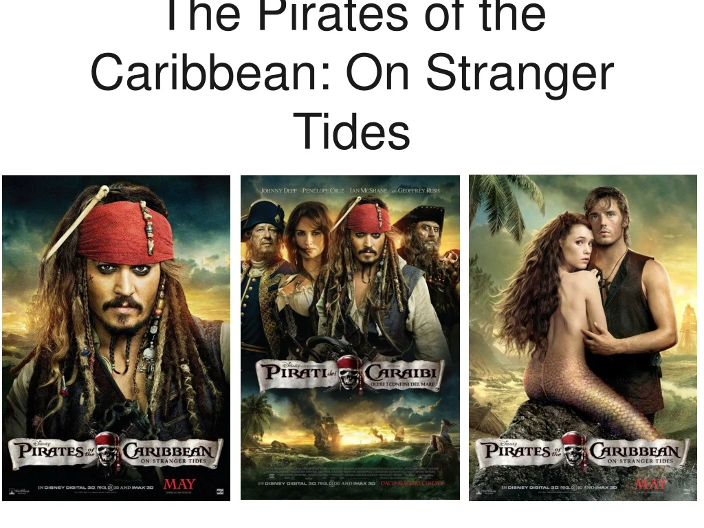 the pirates of the caribbean on stranger tides n.