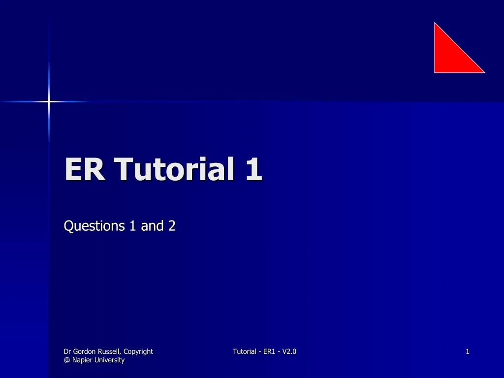 er tutorial 1 n.