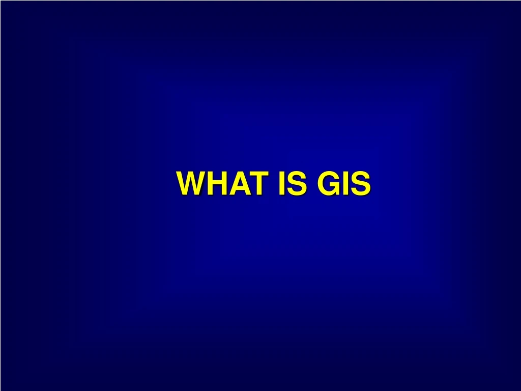 what is gis n.