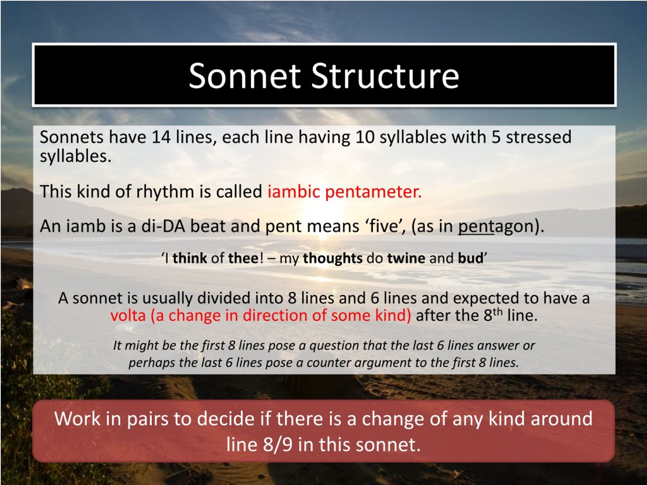 PPT - Sonnet 29- Barrett Browning PowerPoint Presentation, Free ...