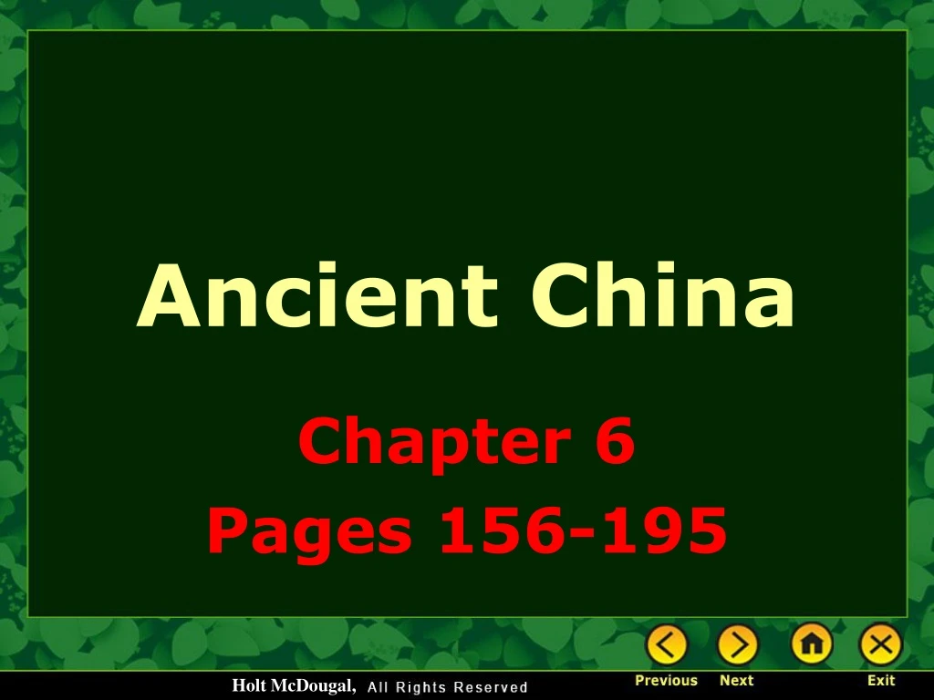 ancient china n.