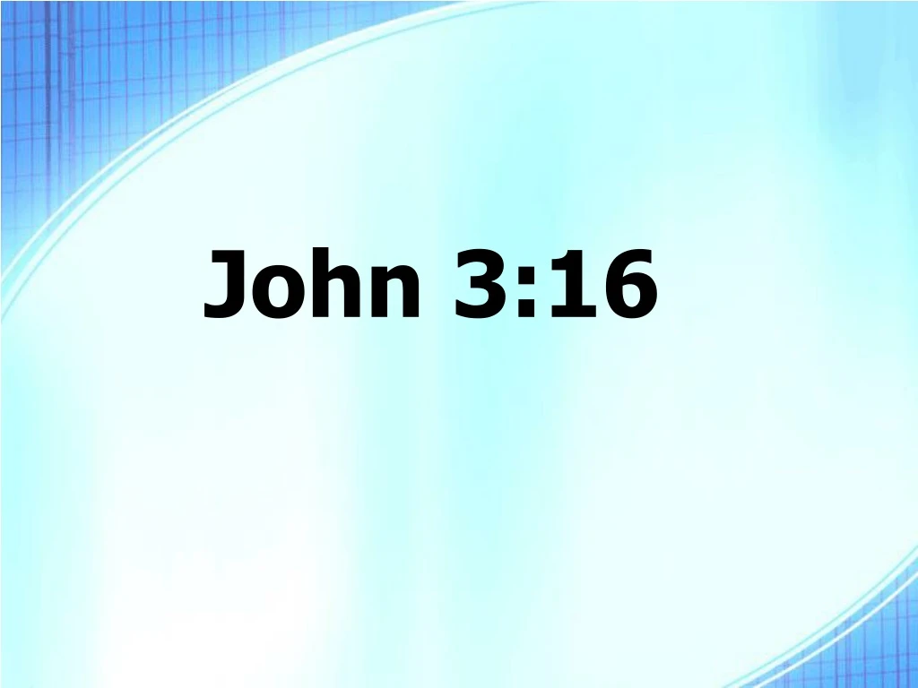 john 3 16 n.