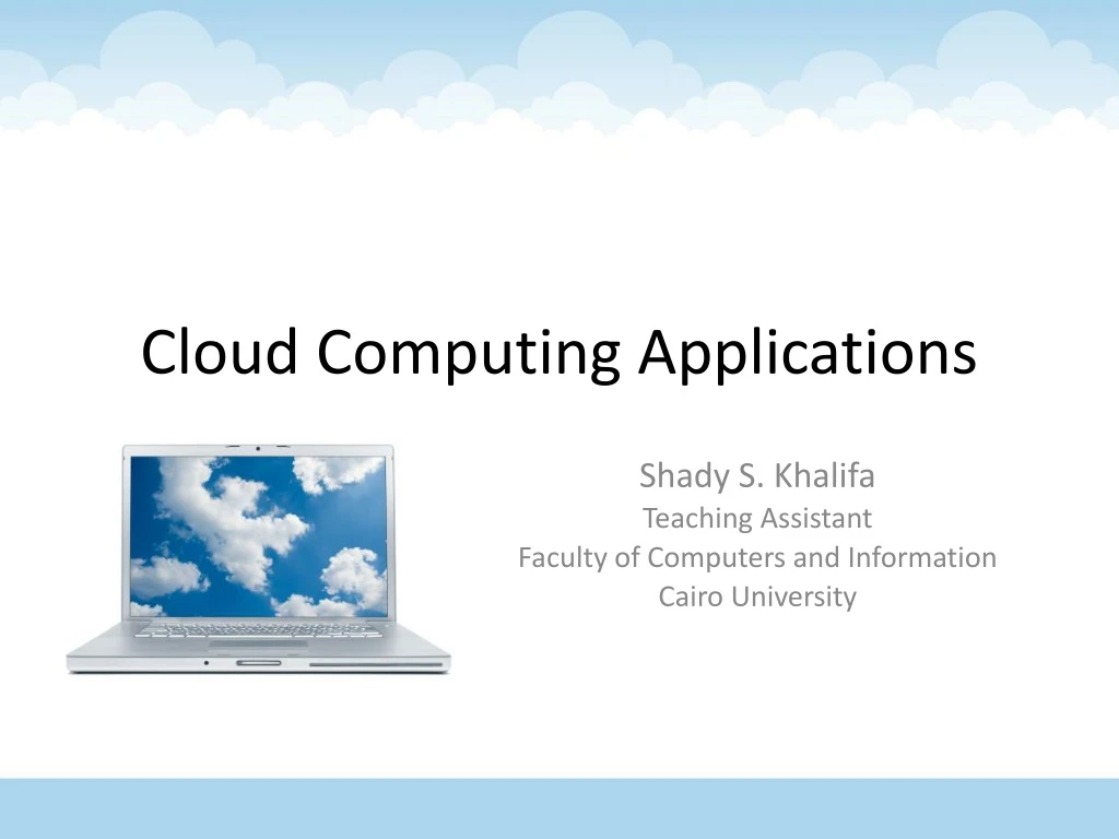 cloud computing applications n.