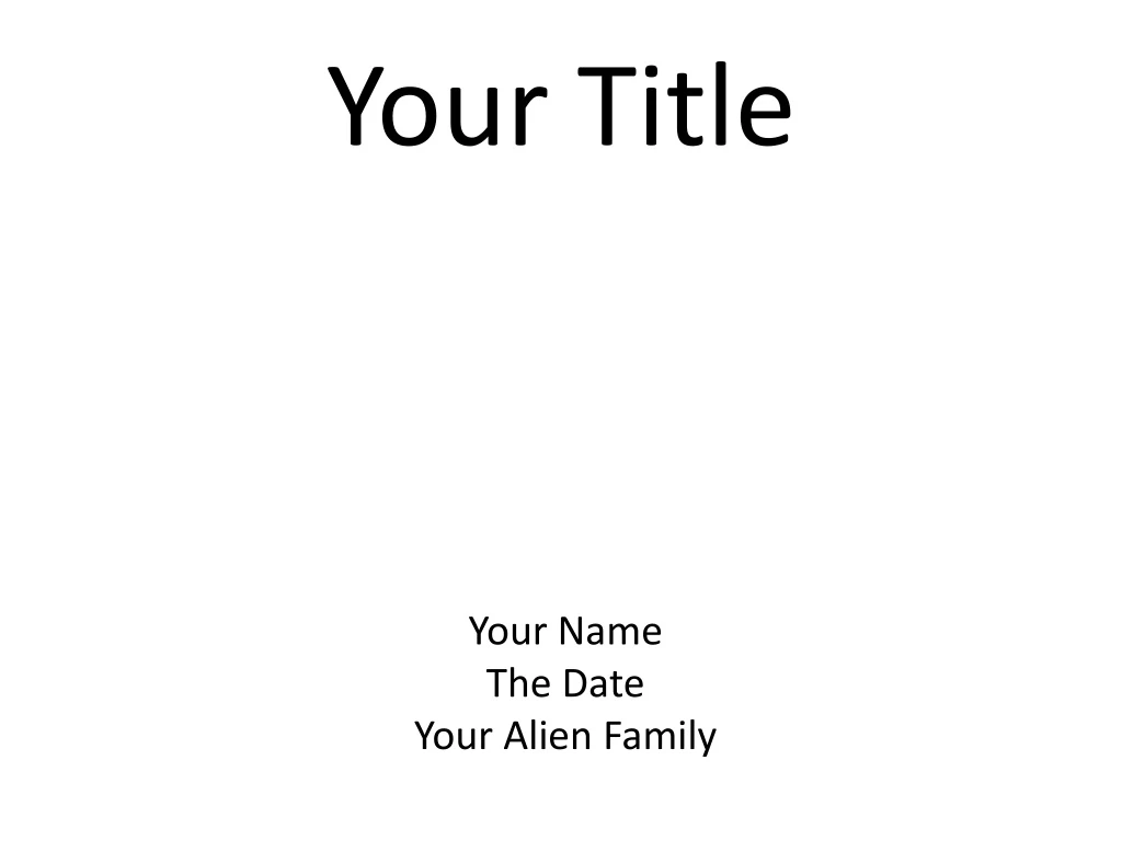 your title n.