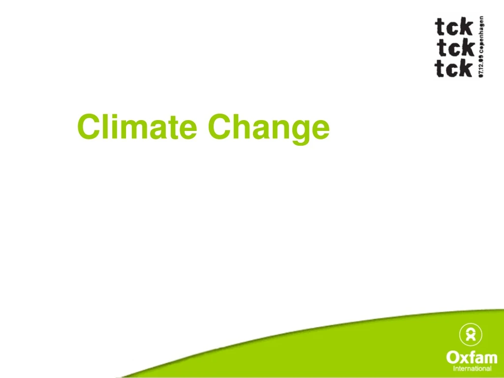climate change n.