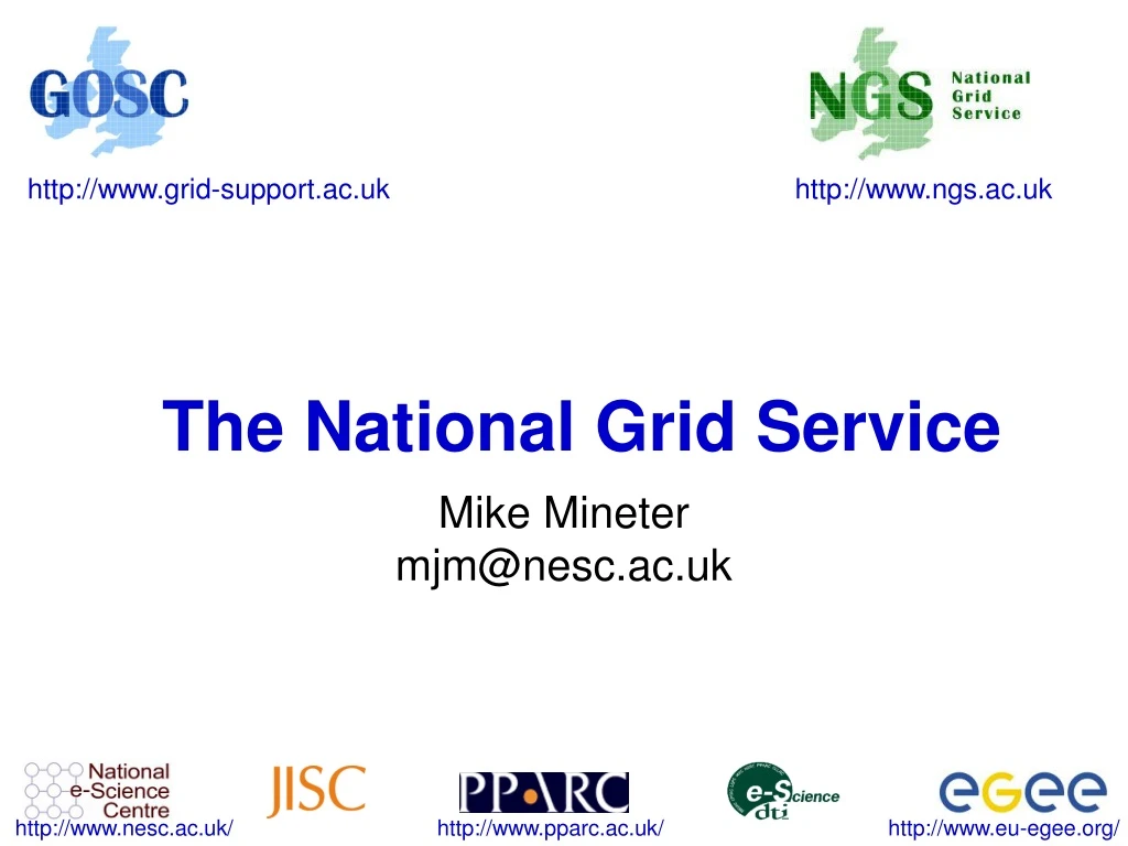 the national grid service n.