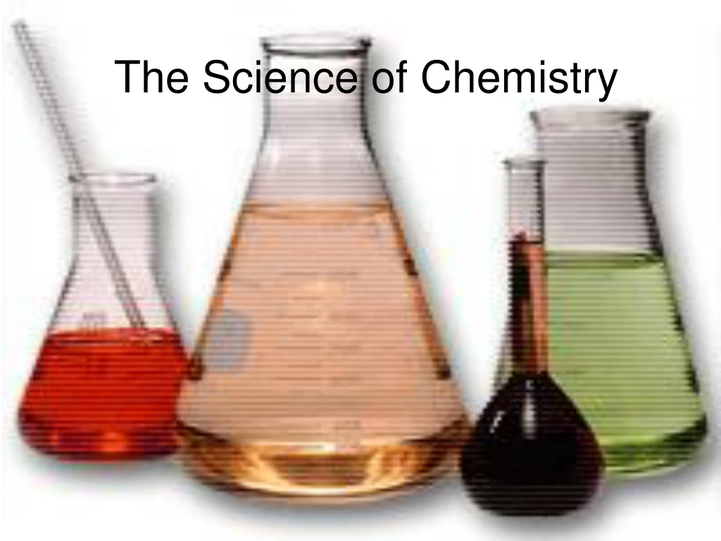 the science of chemistry n.