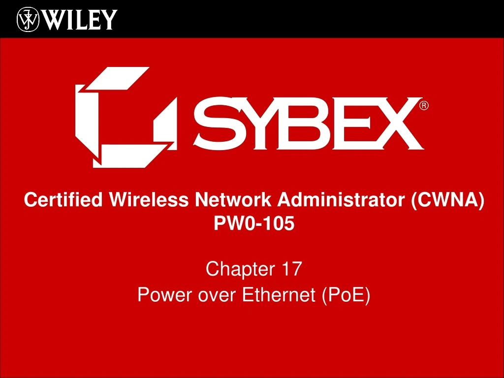 chapter 17 power over ethernet poe n.