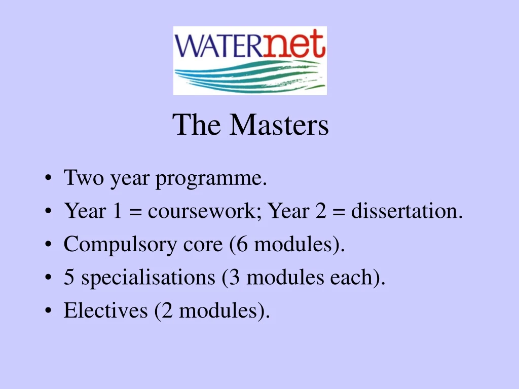 the masters n.