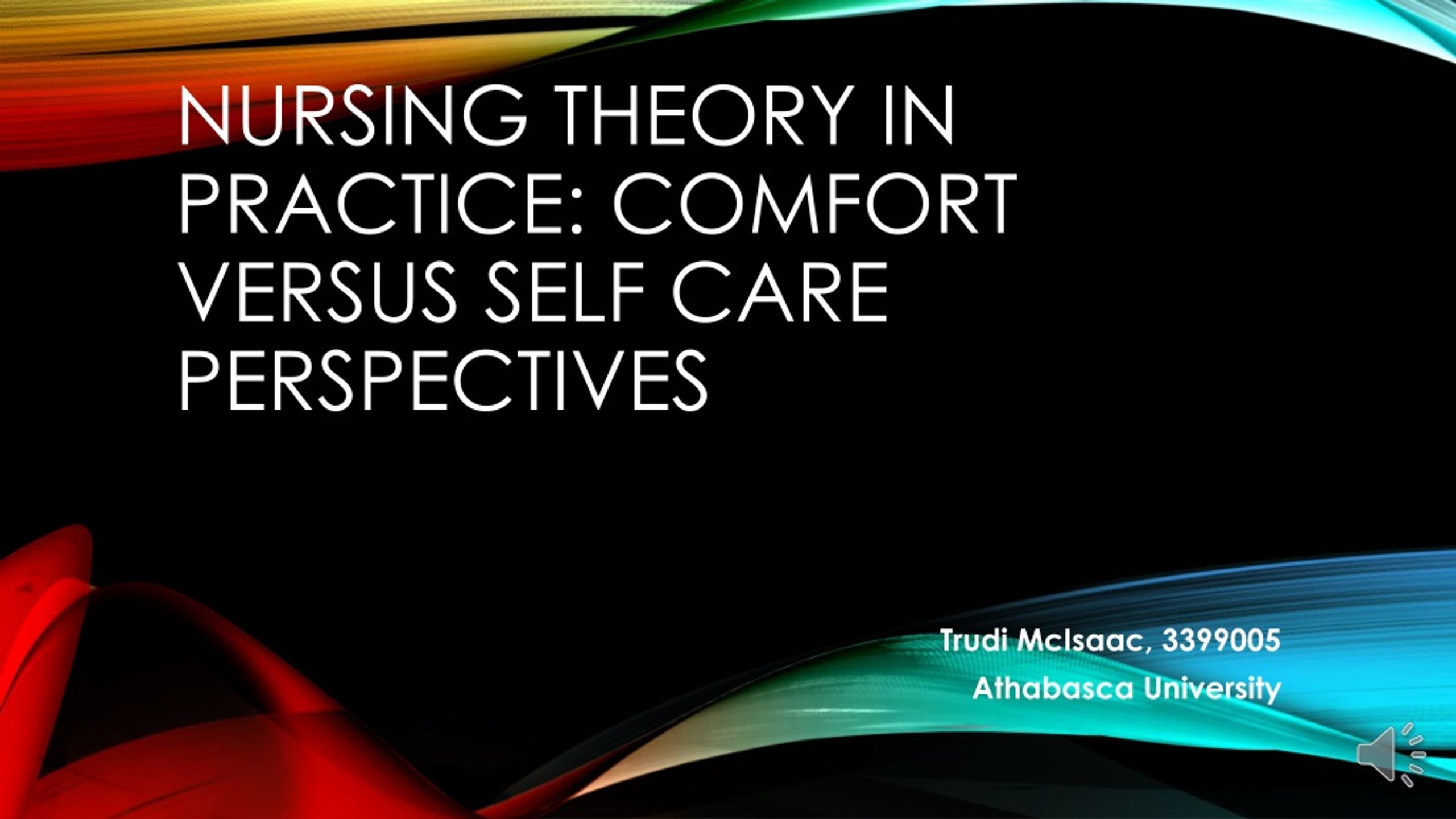 Ppt - Nursing Theory In Practice: Comfort Versus Self Care Perspectives 