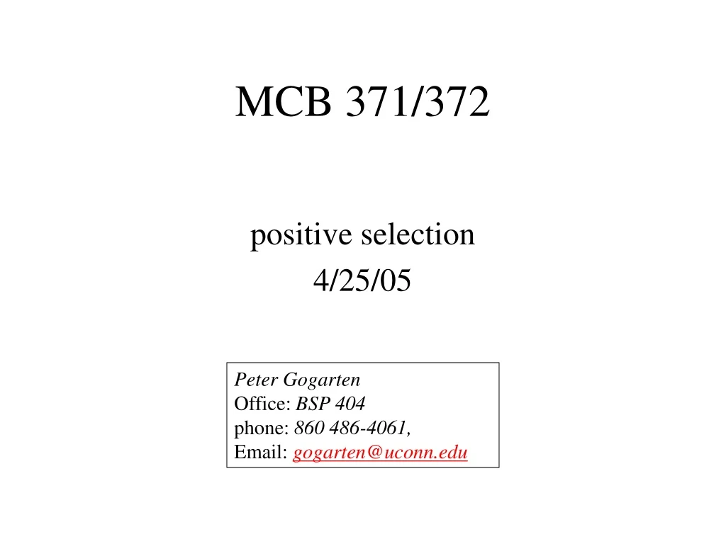 mcb 371 372 n.
