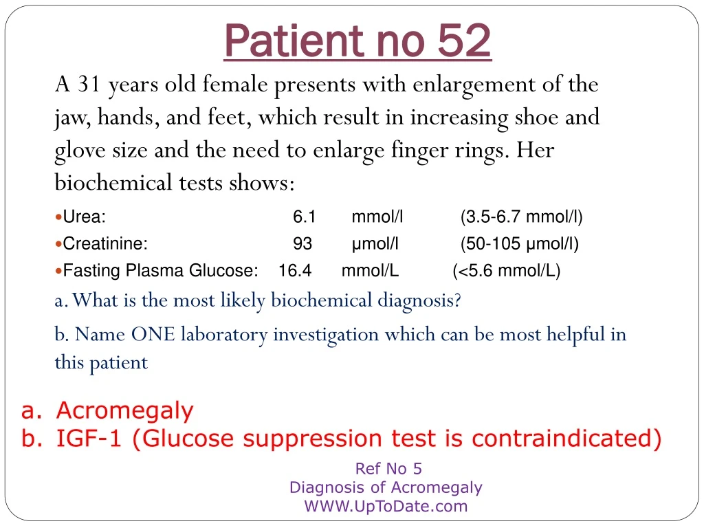 patient no 52 n.
