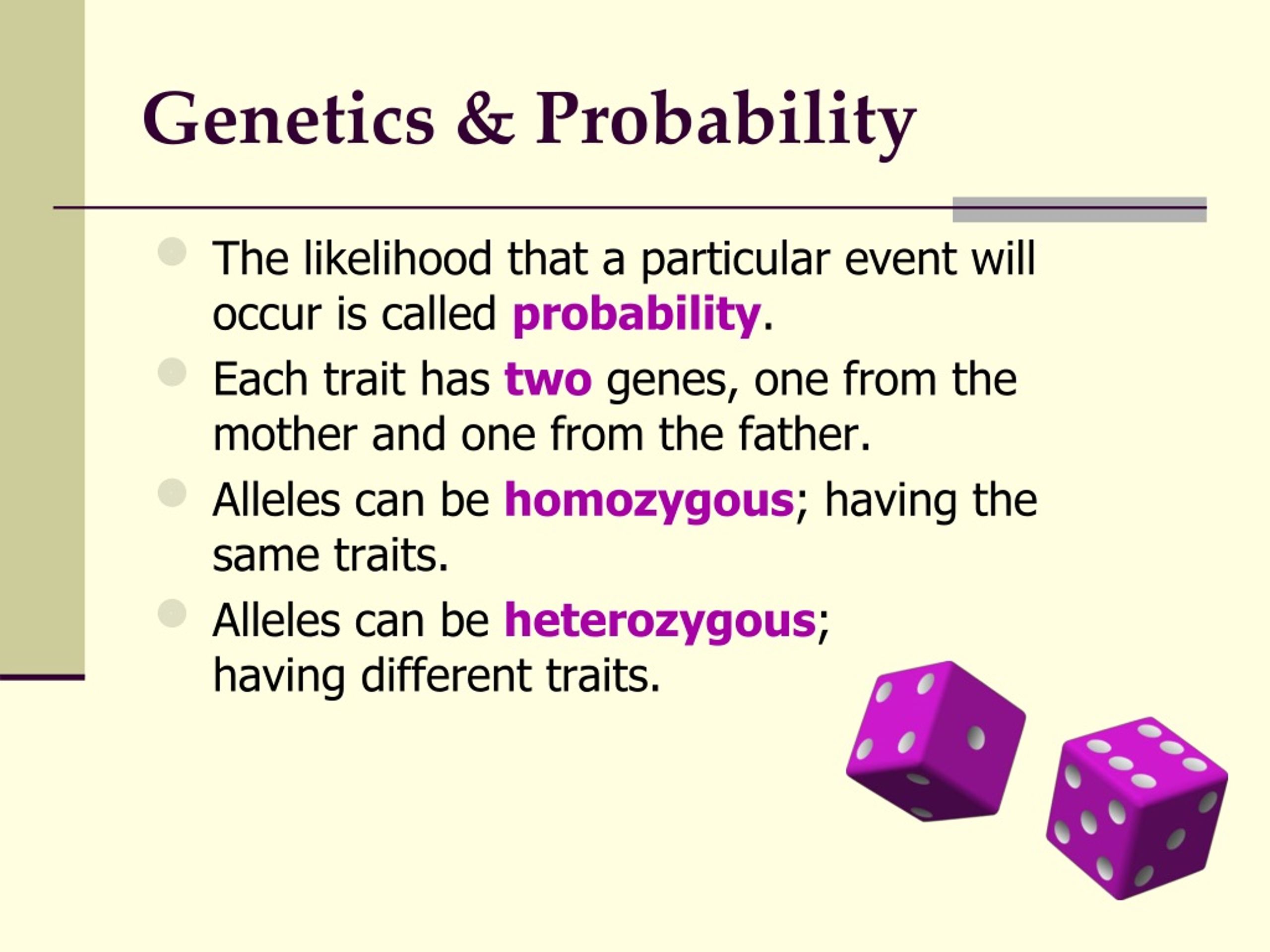 PPT - Genetics & Heredity PowerPoint Presentation, Free Download - ID ...