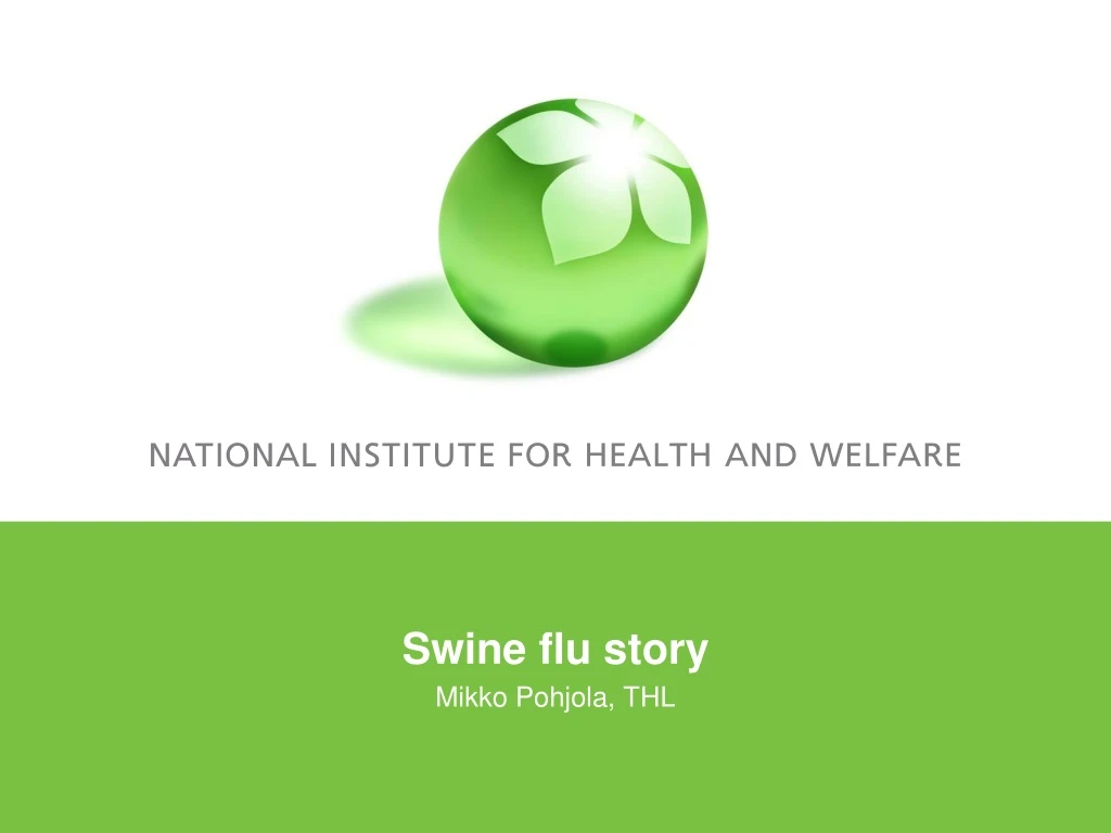 swine flu story n.