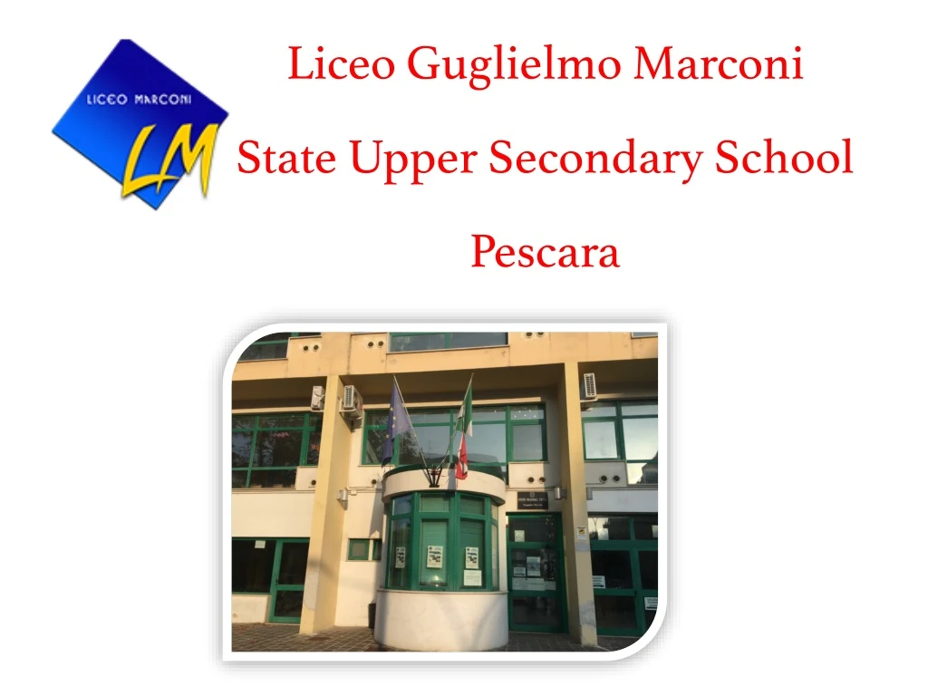 liceo guglielmo marconi state upper secondary n.