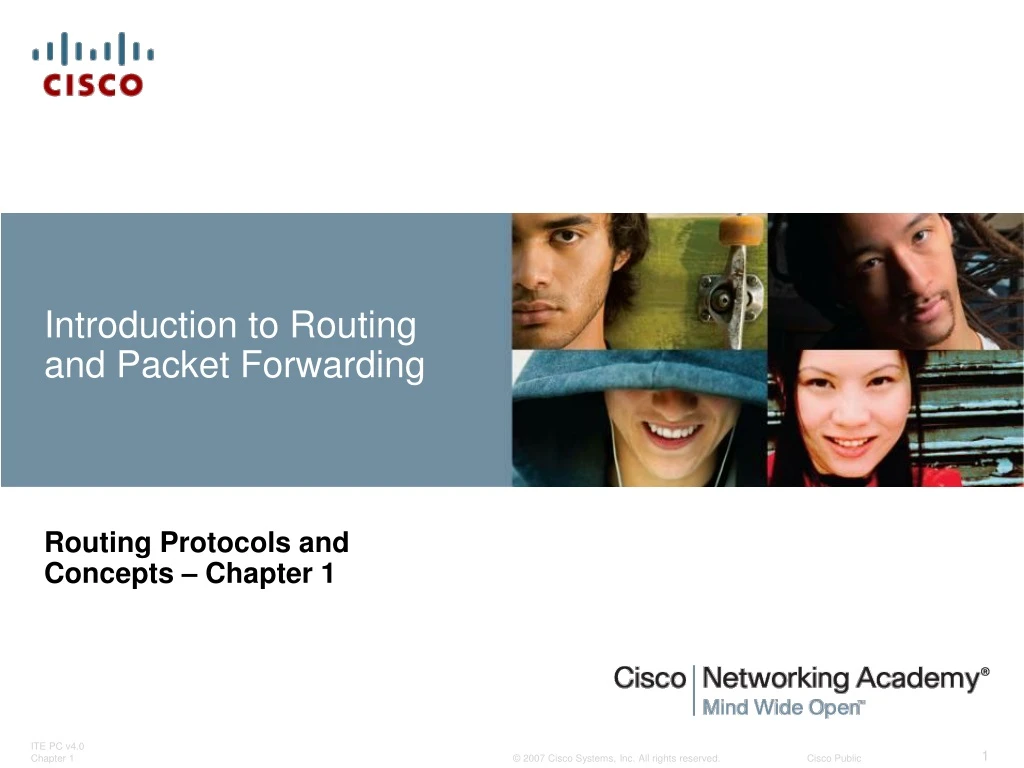 introduction to routing and packet forwarding n.