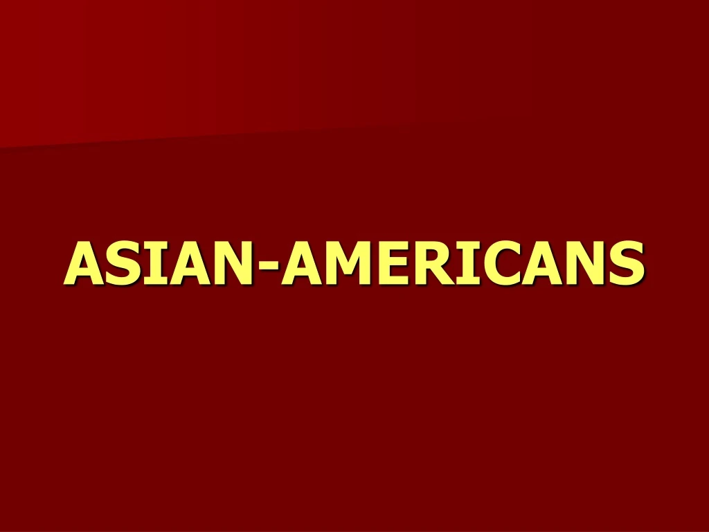 asian americans n.