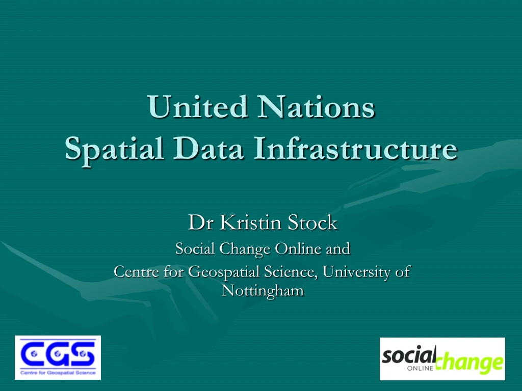 united nations spatial data infrastructure n.