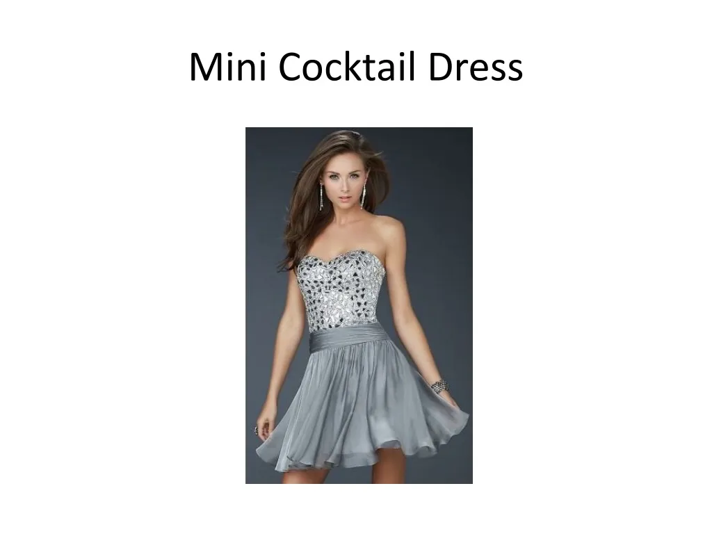 mini cocktail dress n.