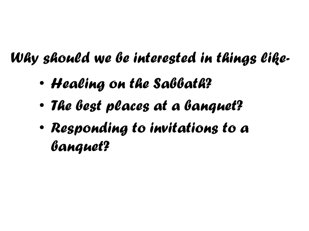 why should we be interested in things like n.