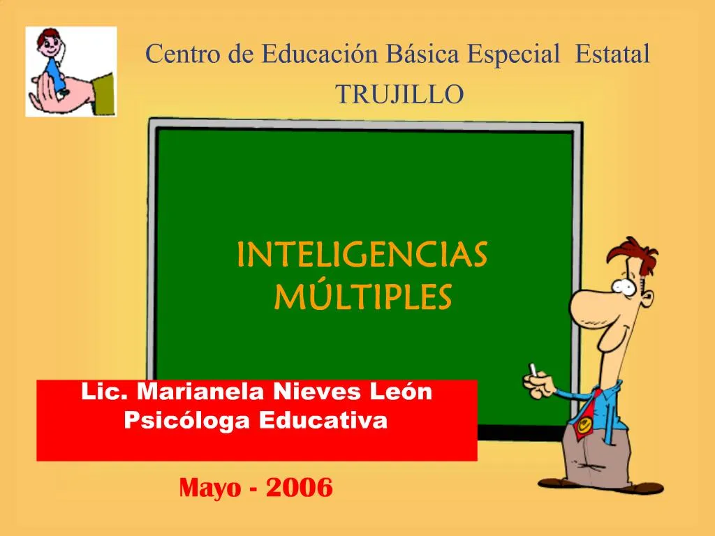 PPT - Centro De Educaci N B Sica Especial Estatal TRUJILLO PowerPoint ...