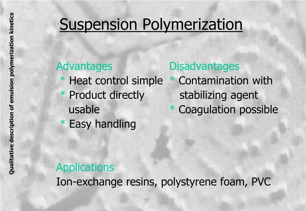 PPT Suspension Polymerization PowerPoint Presentation, free download