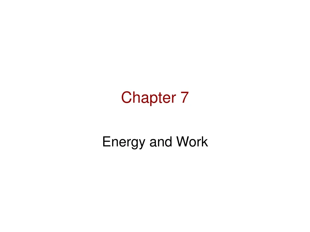 PPT - Chapter 7 PowerPoint Presentation, free download - ID:8617322