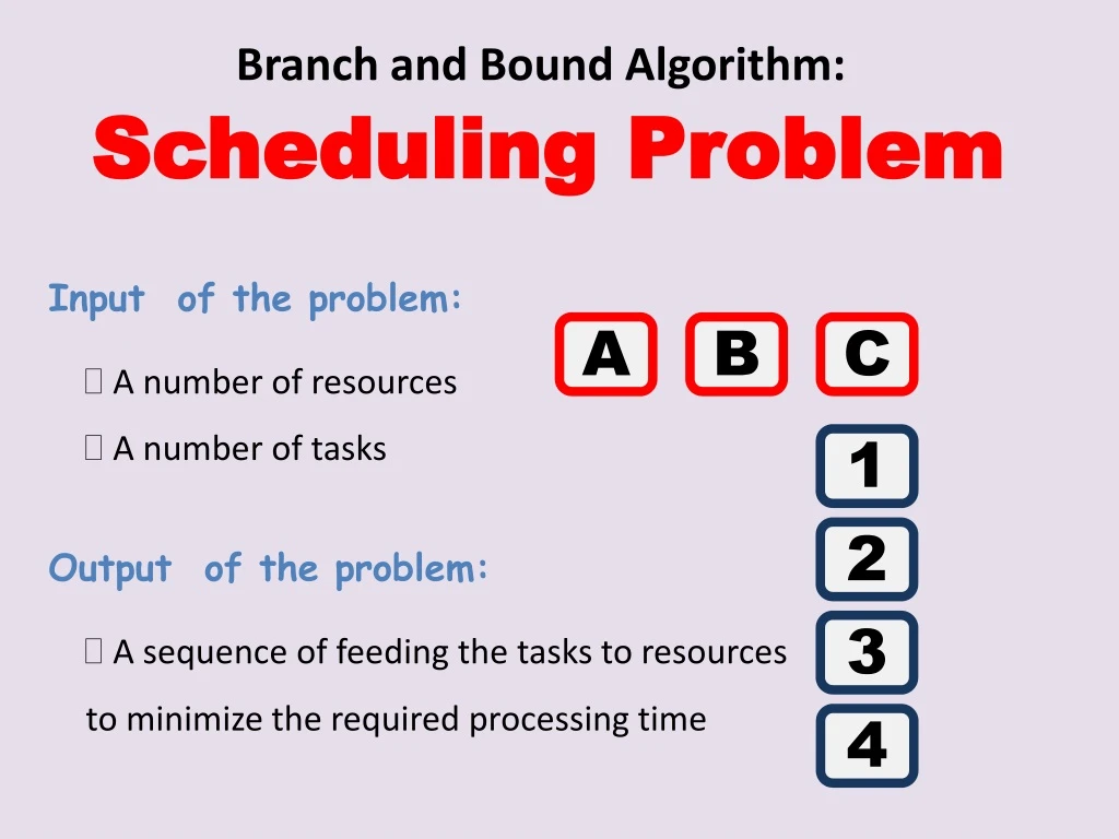 PPT - Branch And Bound Algorithm: PowerPoint Presentation, Free ...