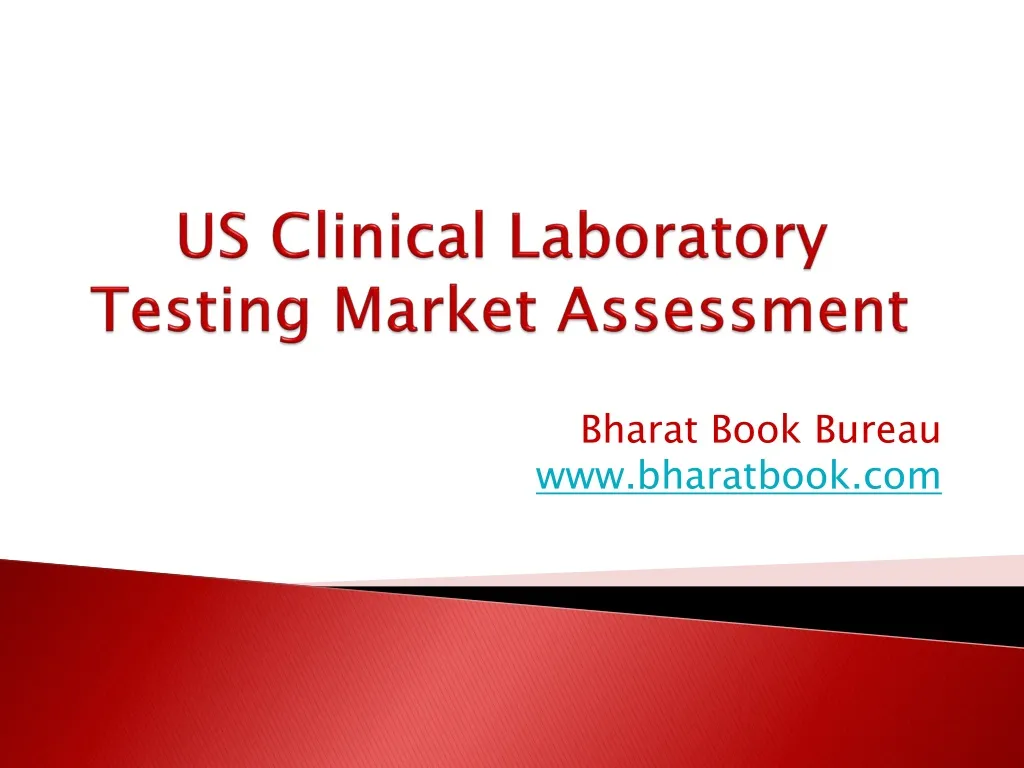 us clinical laboratory testing market assessment n.